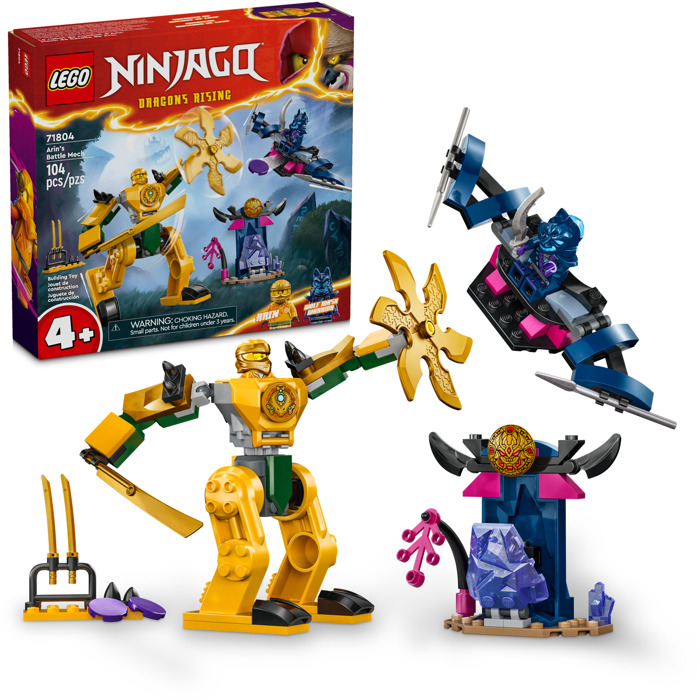 LEGO Ninjago - Robotul lui Arin (71804) | LEGO