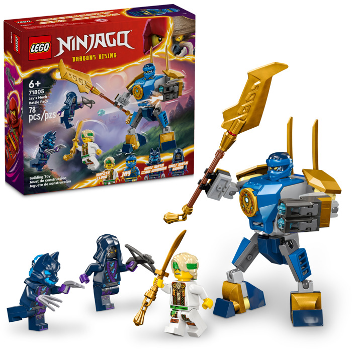 LEGO Ninjago - Pachet de lupta - Robotul lui Jay (71805)