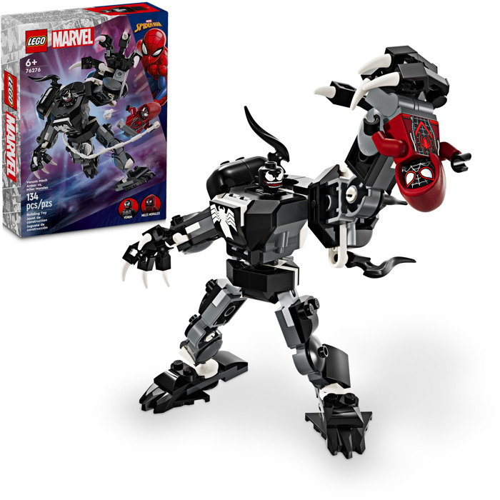 LEGO Marvel Super Heroes - Armura de robot a lui Venom vs Miles Morales (76276) | LEGO