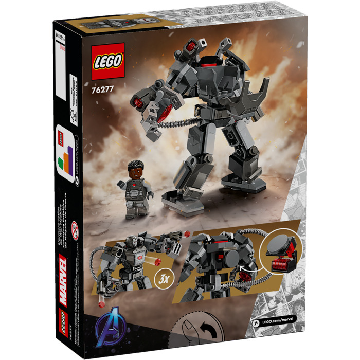 LEGO Marvel Super Heroes - Armura de robot a lui War Machine (76277)