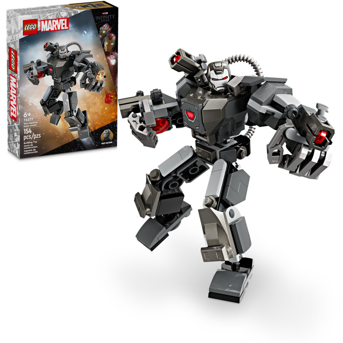 LEGO Marvel Super Heroes - Armura de robot a lui War Machine (76277)