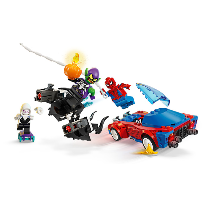 LEGO Marvel Super Heroes - Masina de curse a Omului Paianjen si Venom Green Goblin(76279) | LEGO - 2 | YEO