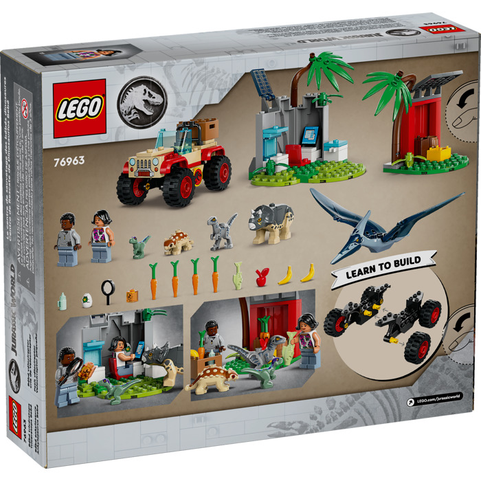 LEGO Jurassic World - Centrul de salvare al puilor de dinozaur (76963) | LEGO