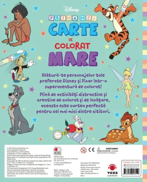 Prima mea carte de colorat mare