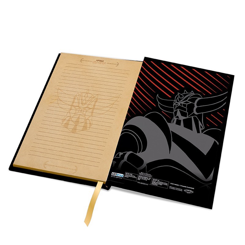 Carnet A5 - Grendizer - Gold Grendizer | AbyStyle - 5 | YEO