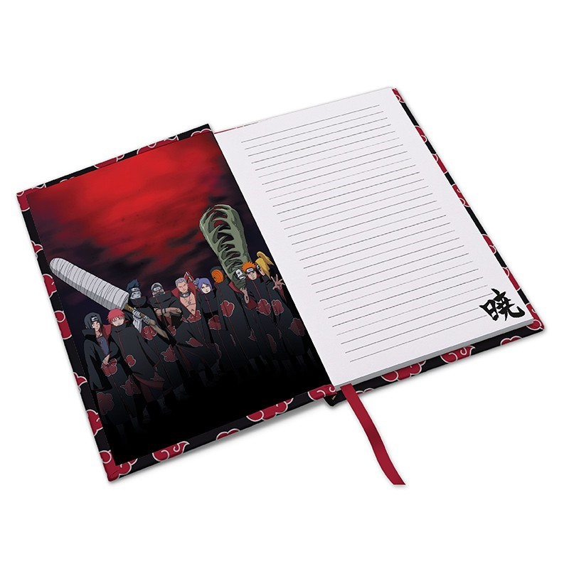 Carnet A5 - Naruto Shippuden - Akatsuki | AbyStyle - 3 | YEO