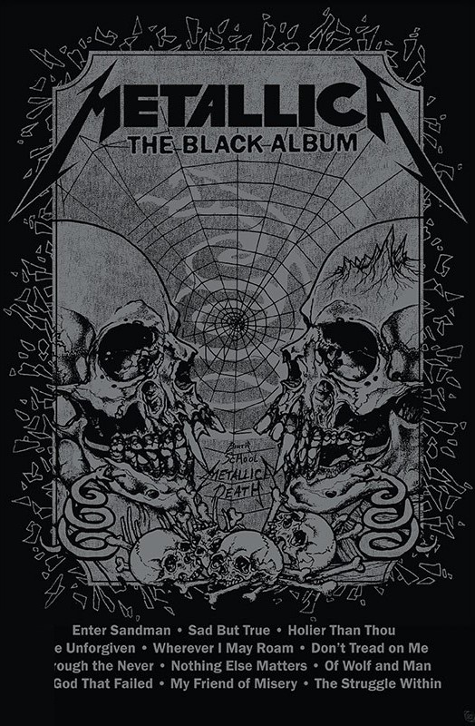 Poster - Metallica - The Black Album