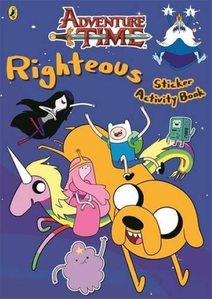 Adventure Time - Righteous Sticker Activity Book |