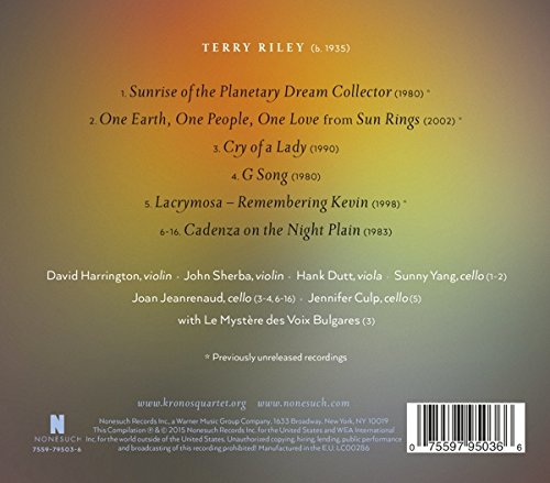 Sunrise of the Planetary Dream Collector | Kronos Quartet, Terry Riley - 1 | YEO