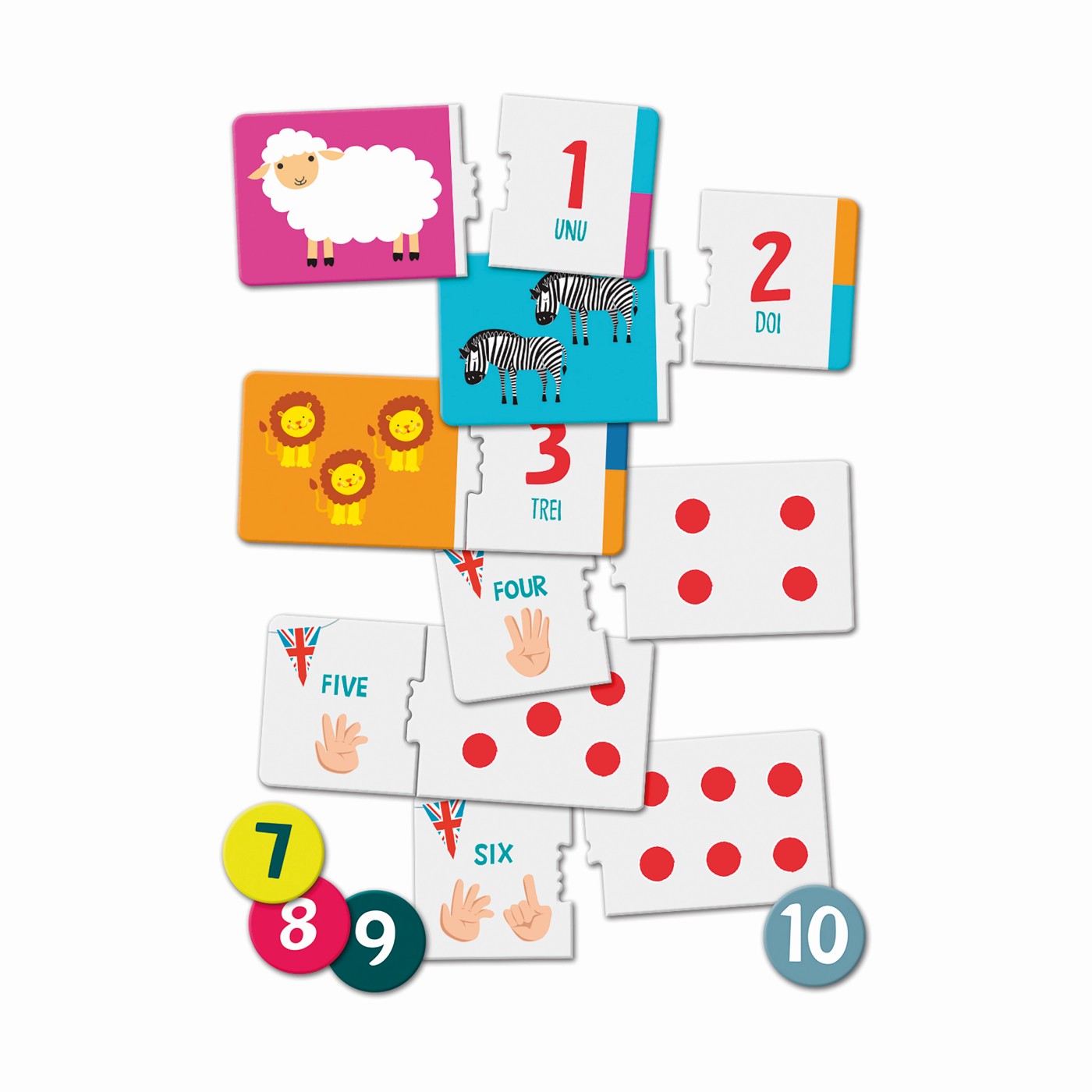 Puzzle educativ - Agerino - Numerele | Clementoni