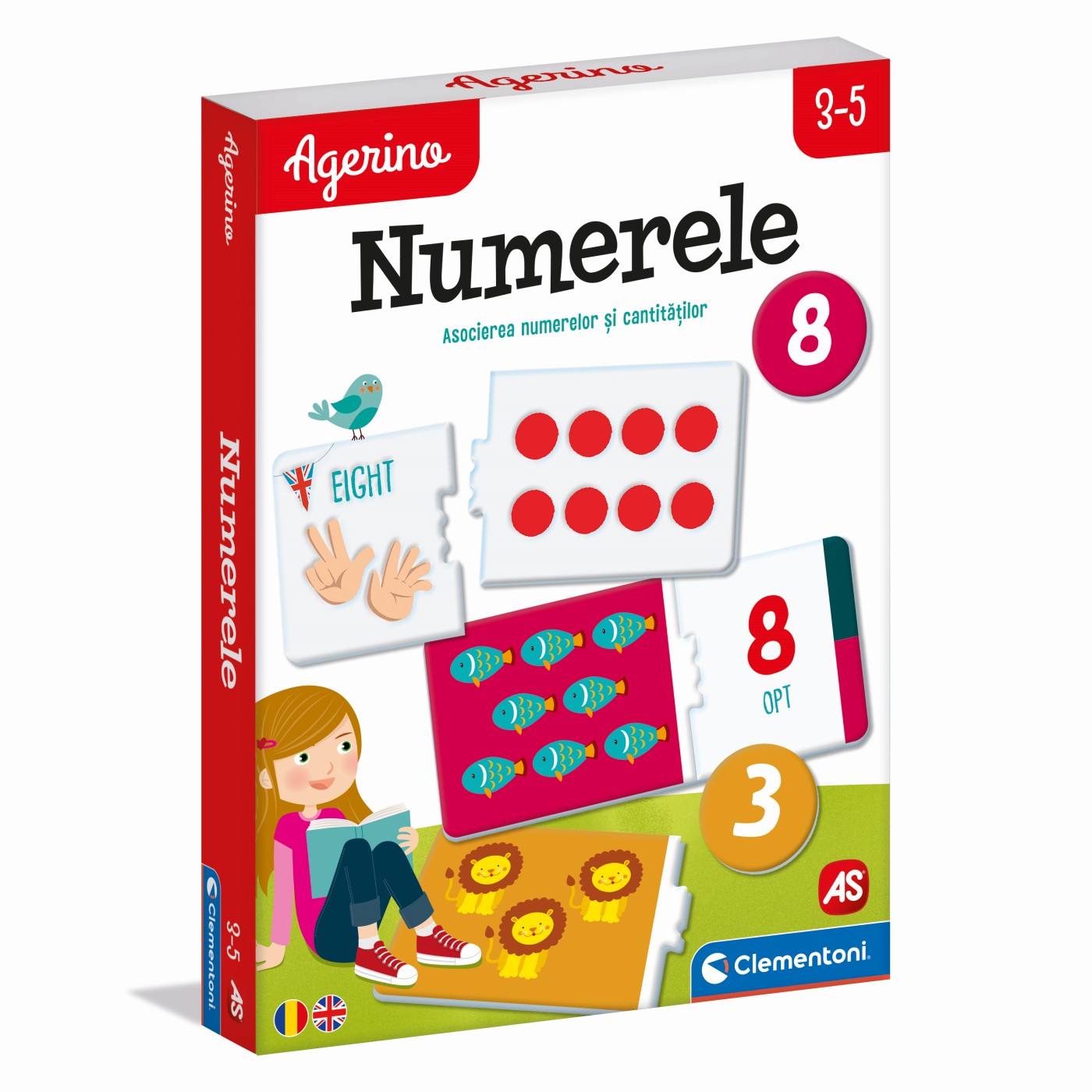 Puzzle educativ - Agerino - Numerele | Clementoni - 3