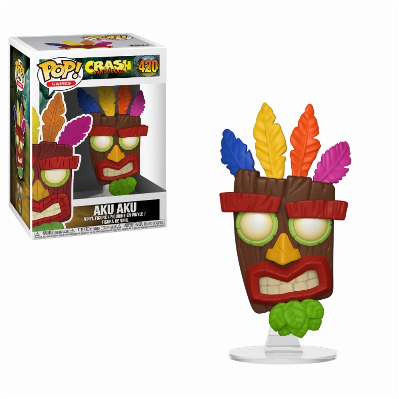Figurina - Funko Pop! Crash Bandicoot - Aku Aku | FunKo image8