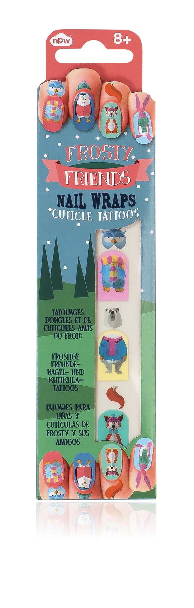 Tatuaje pentru unghii - Frosty Friends | NPW
