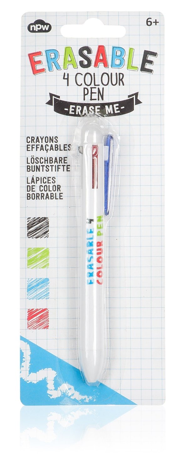 Pix cu 4 culori - Erasable Pen | NPW