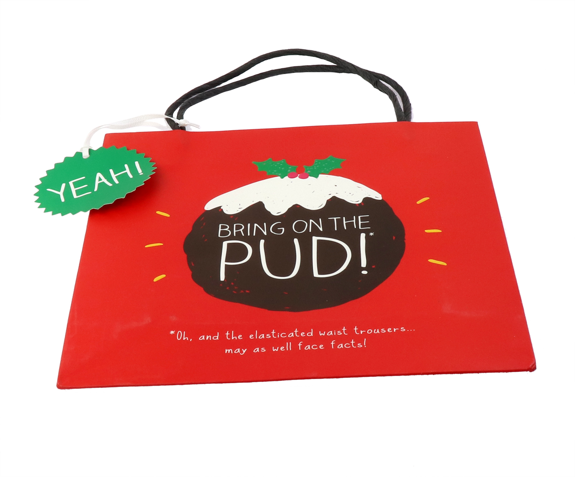 Punga cadou - Happy Jackson Bring On The Pud! 22x22cm | Penny Kennedy