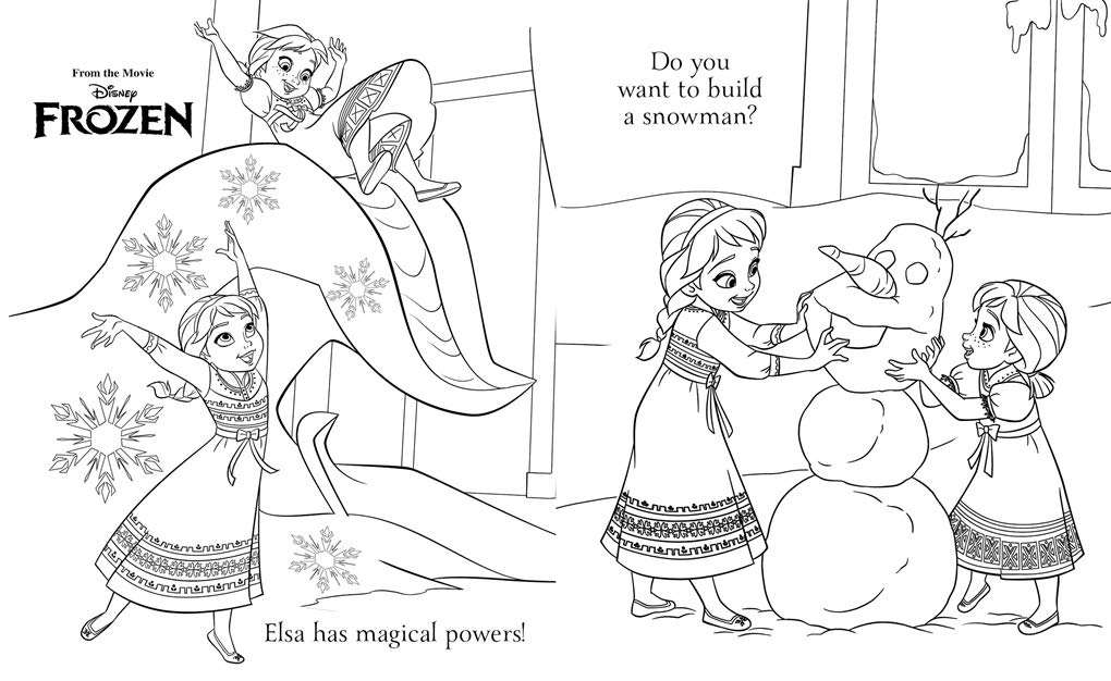 Frozen: Simply Colouring