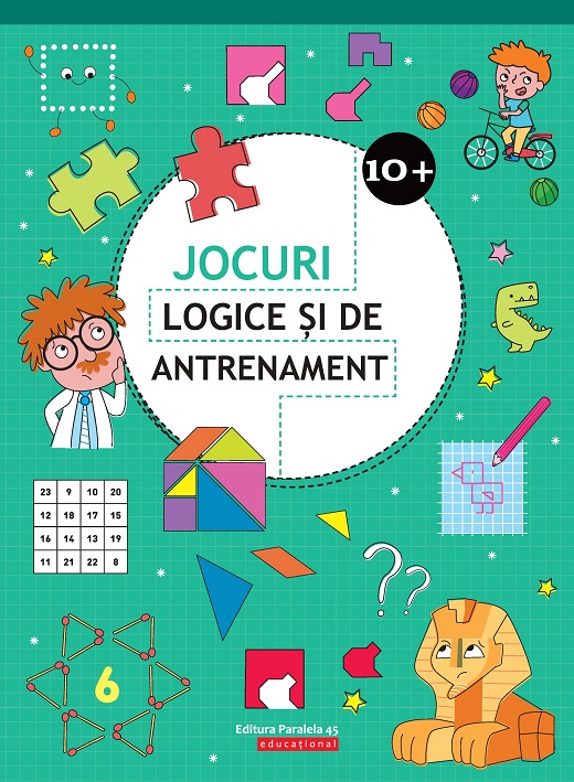 PDF Jocuri logice si de antrenament – 10 ani | Ballon Media carturesti.ro Carte