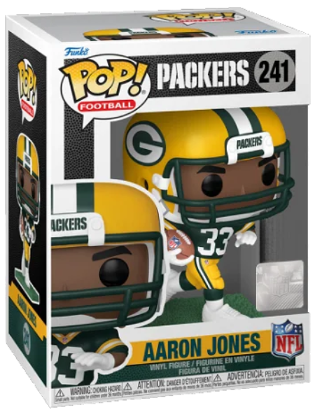 Figurina - Pop! Football - Packers - Aaron Jones | Funko