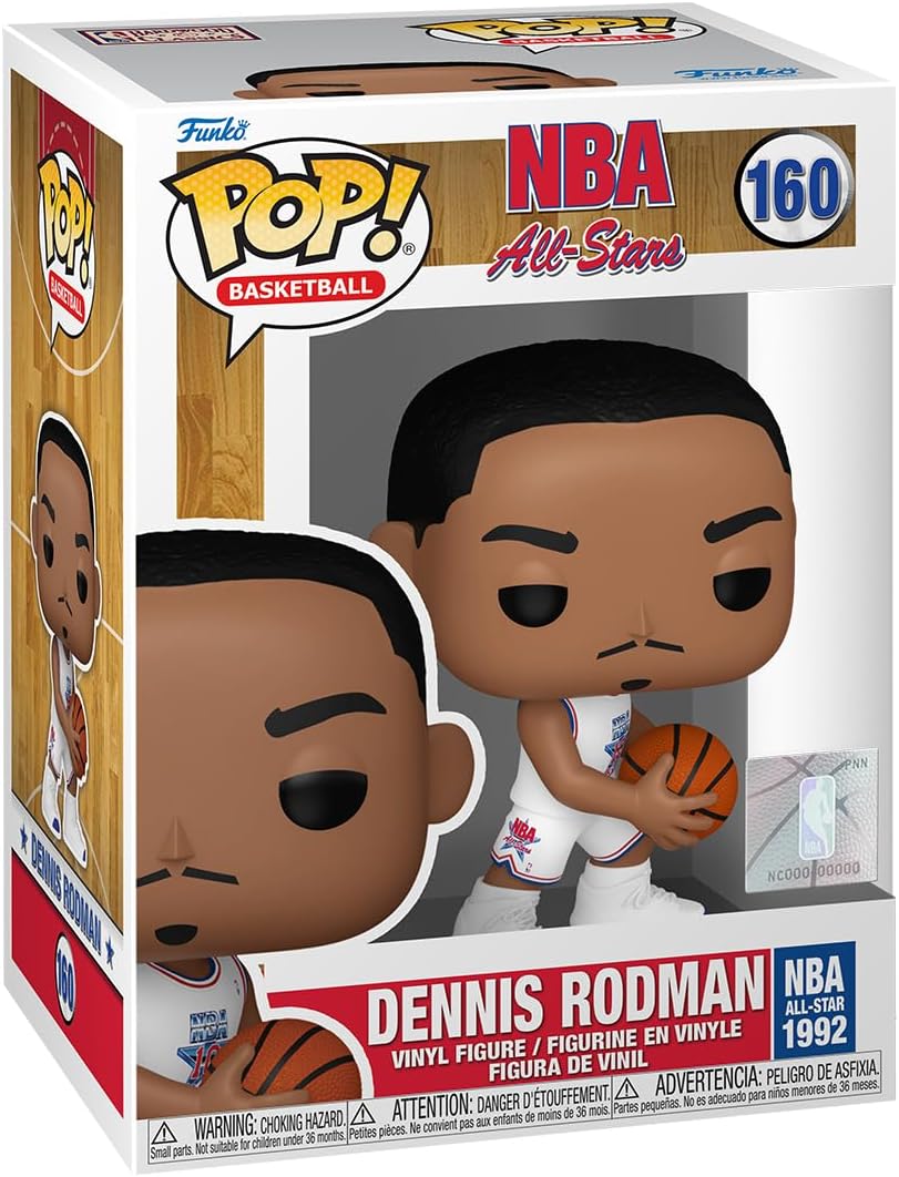 Figurina - Pop! Basketball - NBA: All-Stars - Dennis Rodman | Funko - 1 | YEO