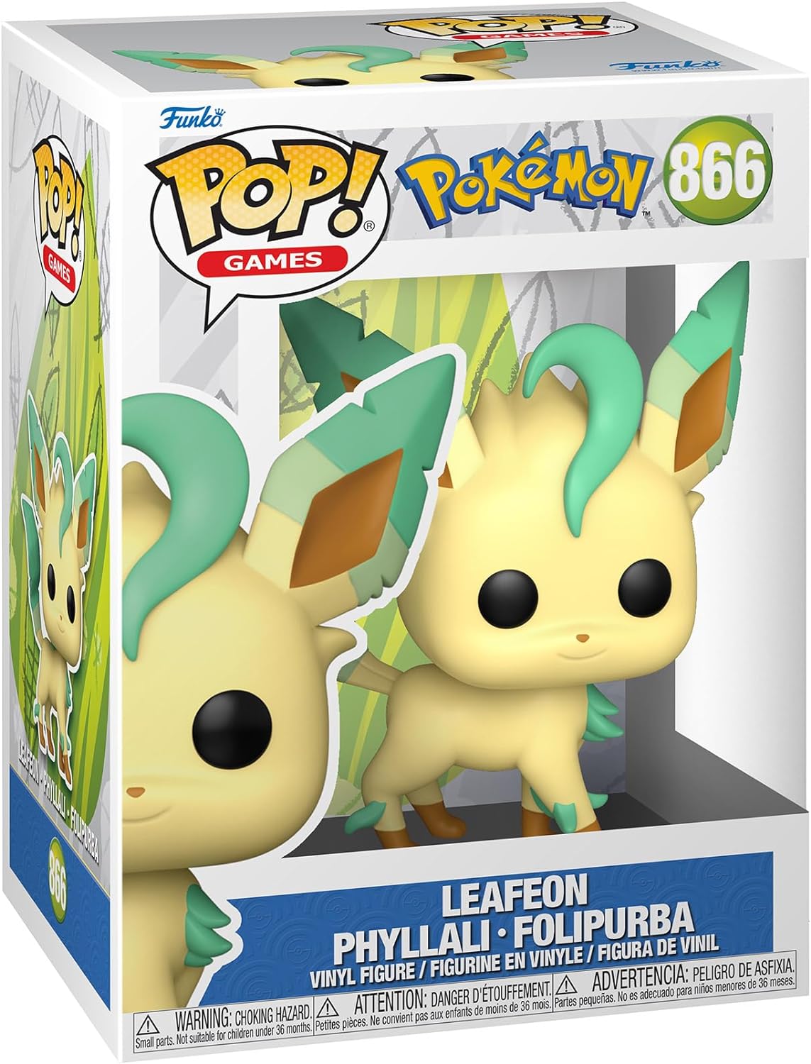 Figurina - Pop! Games - Pokemon - Leafeon | Funko - 1 | YEO