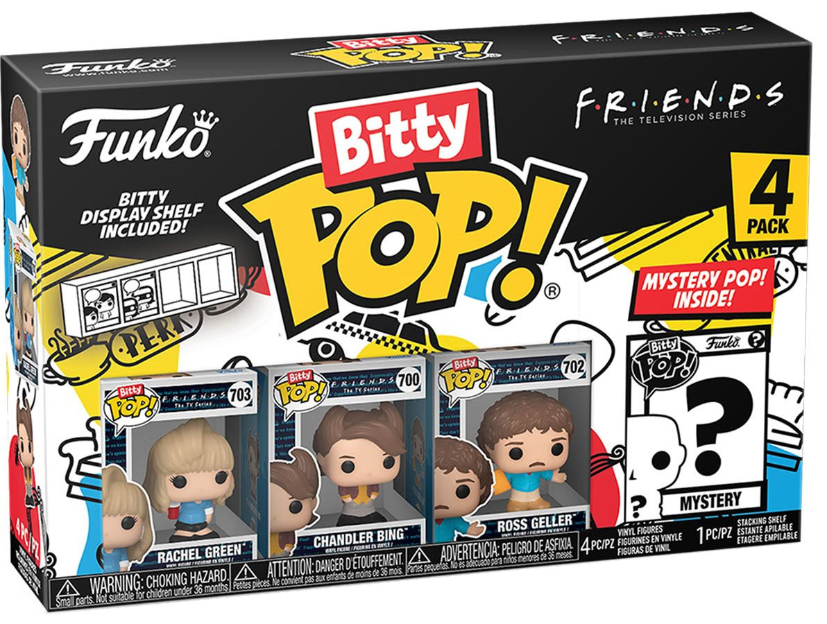 Set 4 figurine - Bitty Pop! Friends: 80's Rachel