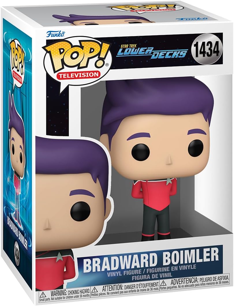 Figurina - Pop! Television - Star Trek Lower Decks - Bradward Boimler | Funko