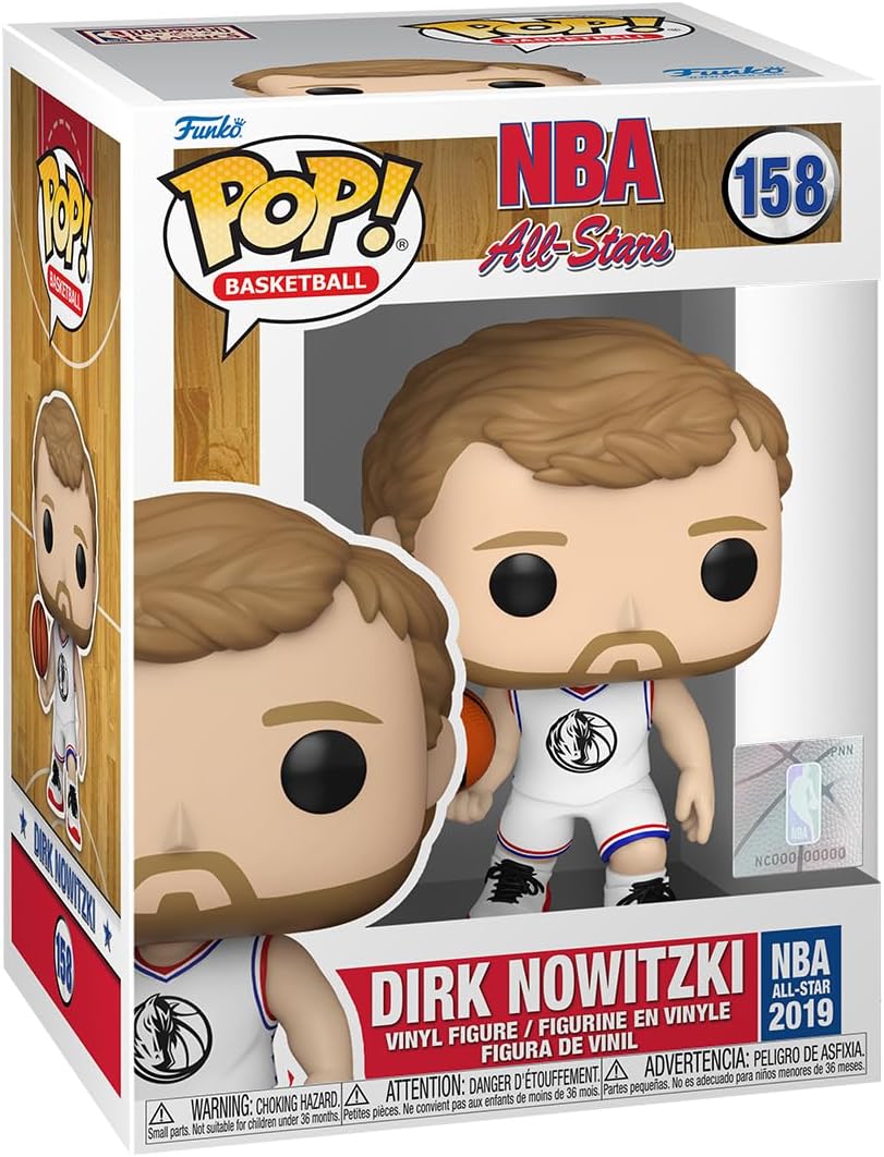 Figurina - Pop! Basketball - NBA All-Stars - Dirk Nowitzki | Funko - 1 | YEO