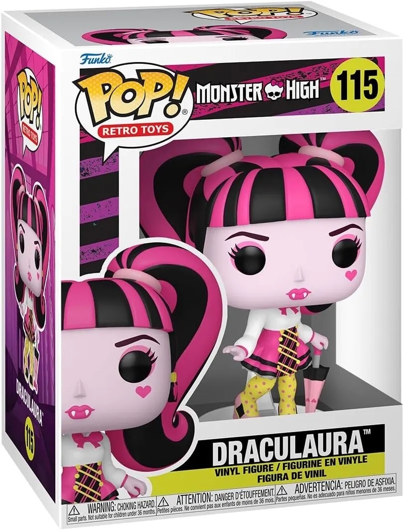 Figurina - Pop! Retro Toys - Monster High - Draculaura | Funko