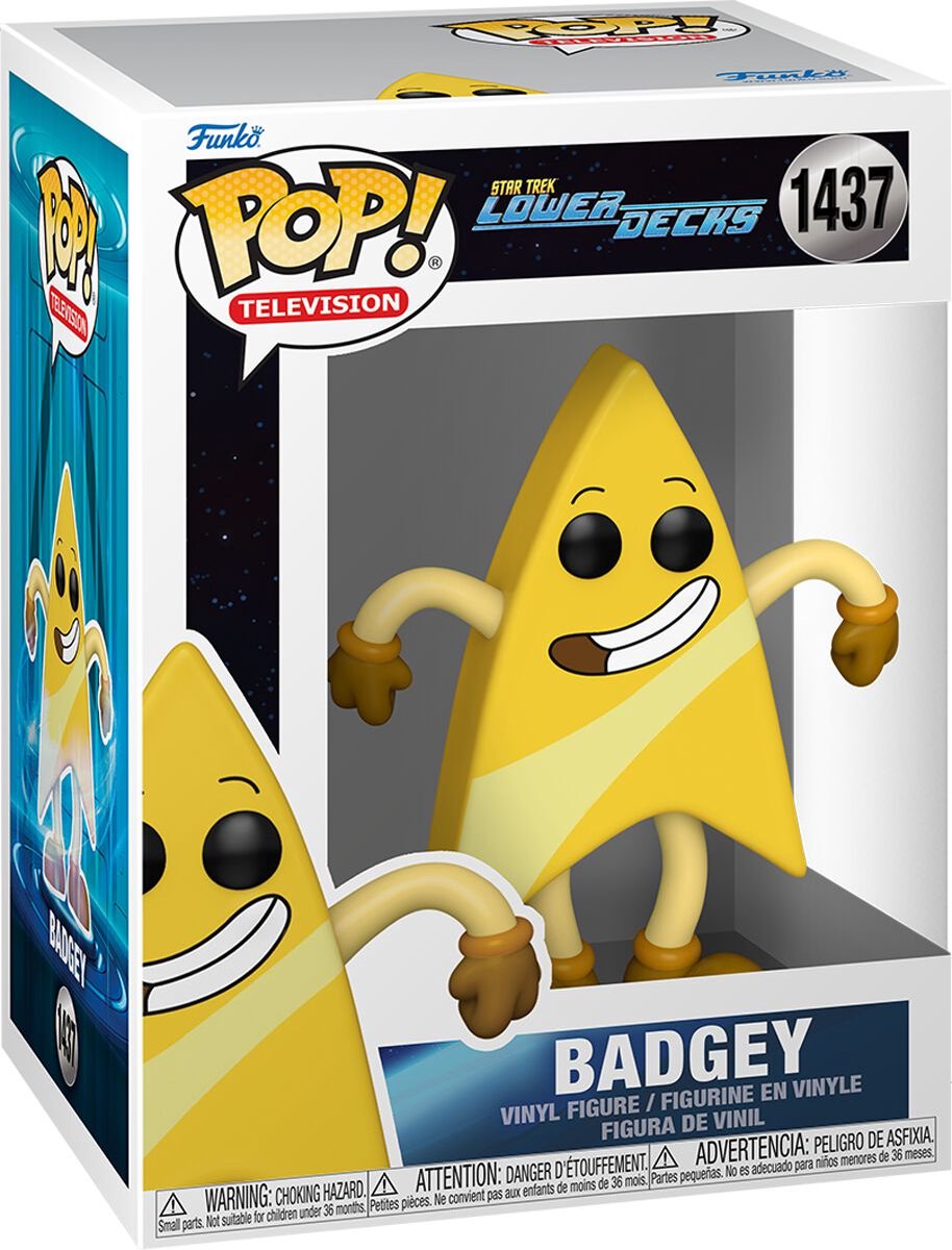 Figurina - Pop! Television - Star Trek Lower Decks - Badgey | Funko