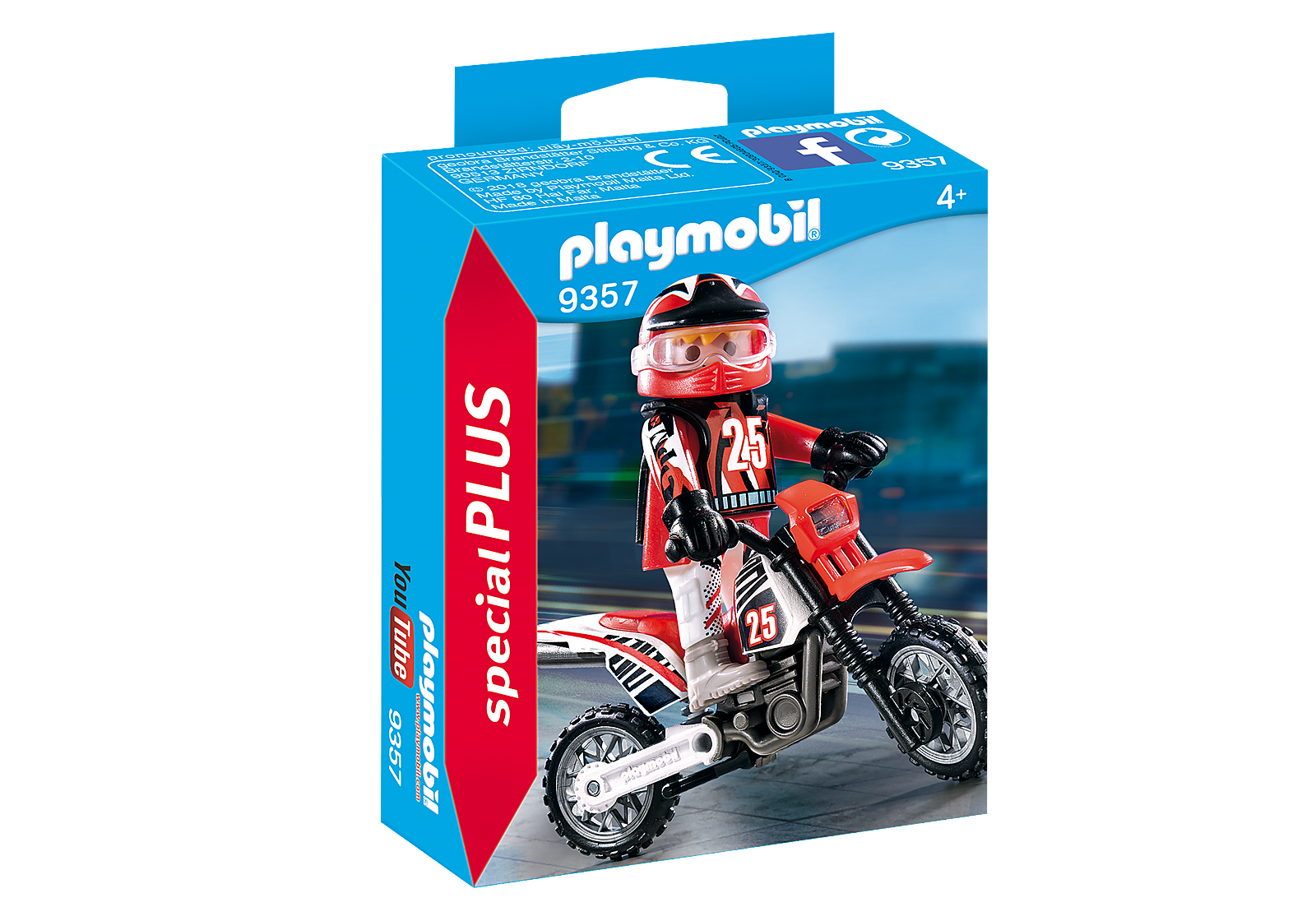 Figurina - Motociclist | Playmobil