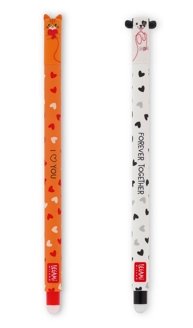 Set 2 pixuri - Erasable Pen - Kitty and Dog | Legami - 6 | YEO