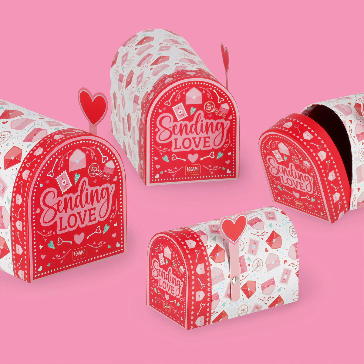 Cutie cadou - Love Mailbox S - Love Letter | Legami - 2 | YEO