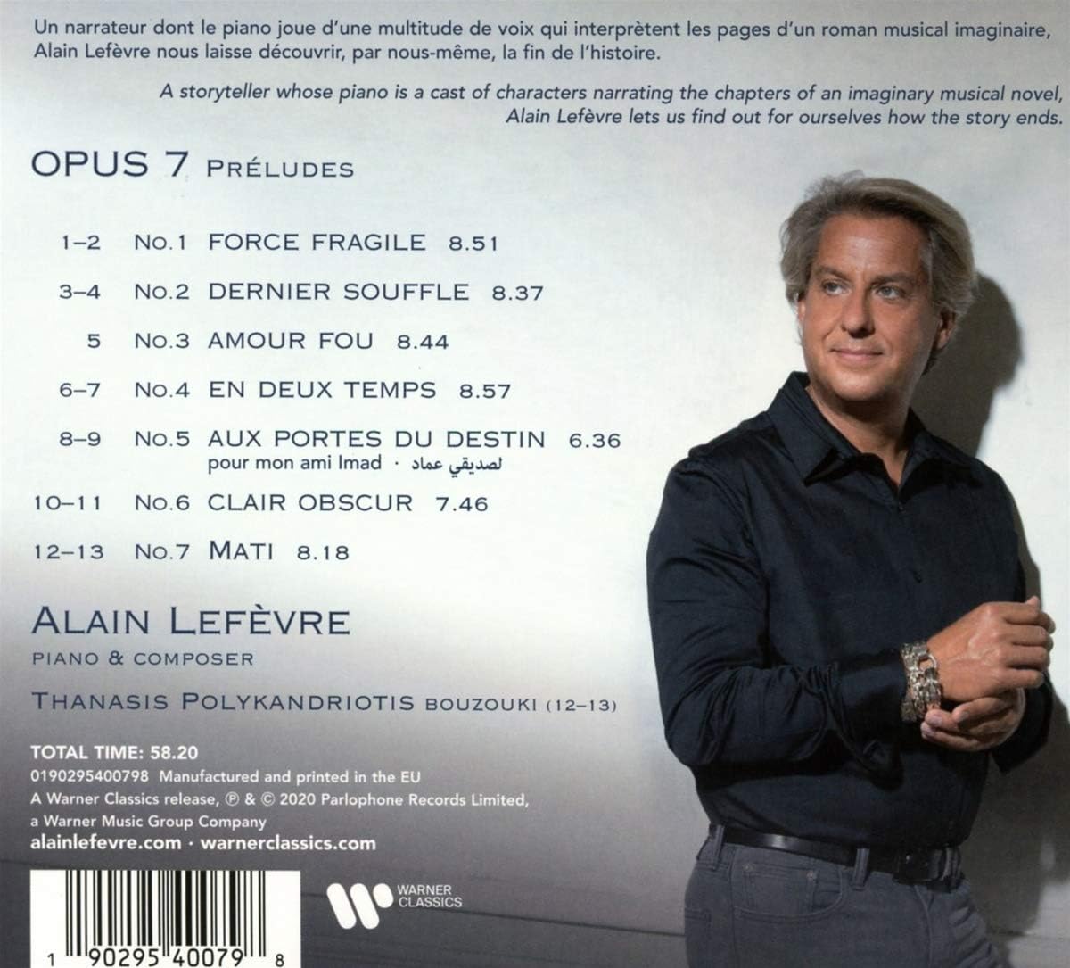 Opus 7: Preludes | Alain Lefevre