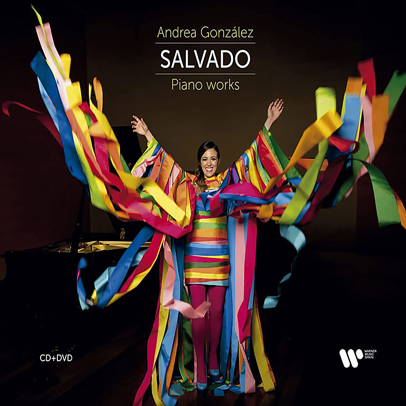 Salvado: Piano Works - CD + DVD | Andrea Gonzalez