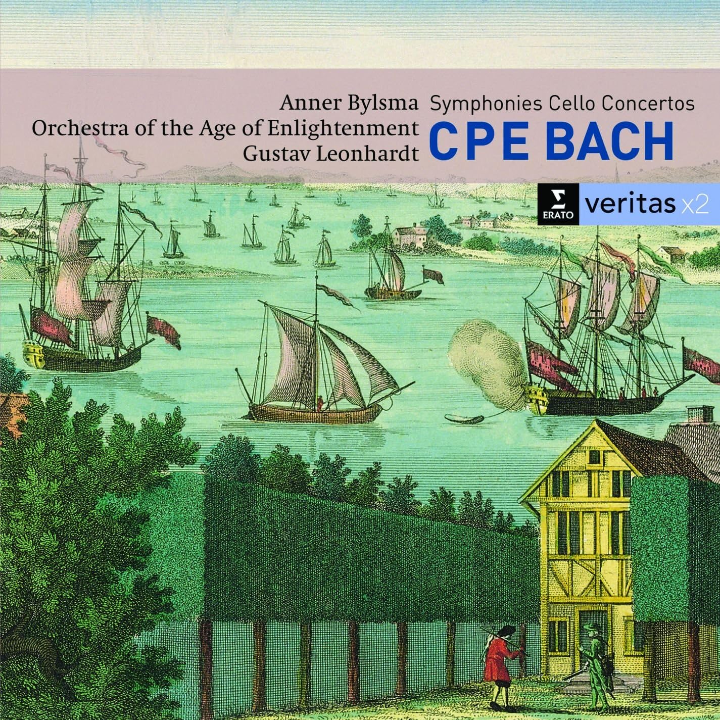 CPE Bach: Symphonies, Cello Concertos | Anner Bylsma, Orchestra Of The Age Of Enlightenment, Gustav Leonhardt