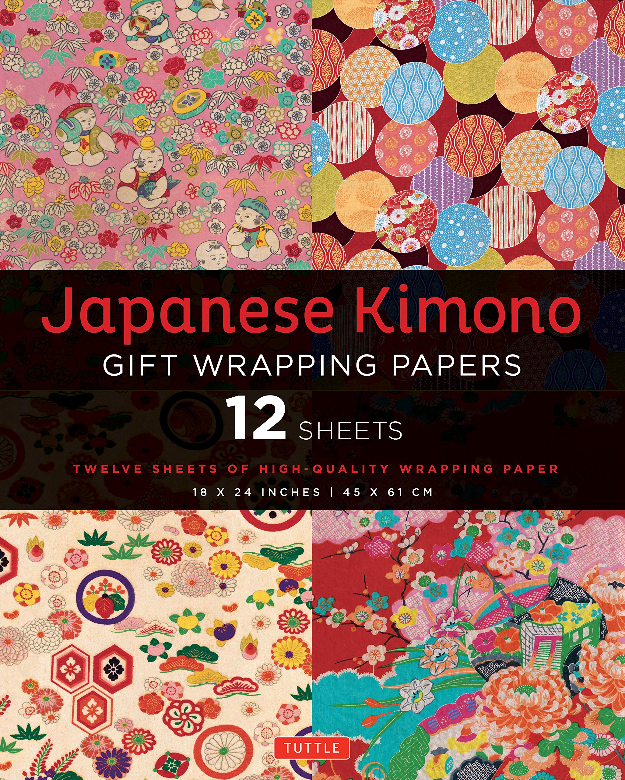 Japanese Kimono Gift Wrapping Papers |