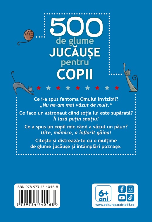 500 de glume jucause pentru copii |