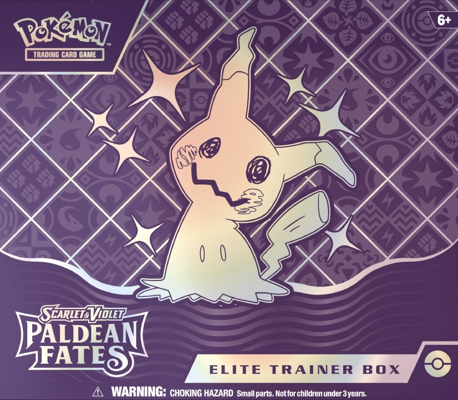 Pokemon TCG: Scarlet & Violet: Paldean Fates - Elite Trainer Box | The Pokemon Company