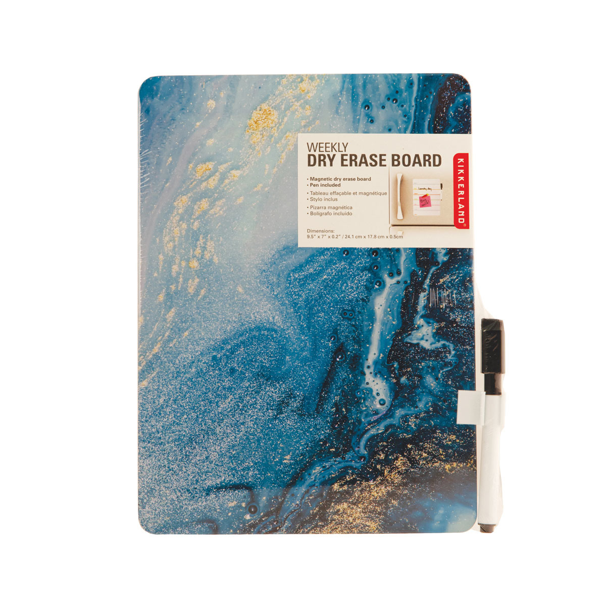 Tabla magnetica - Agate Dry Erase Board | Kikkerland - 2 | YEO