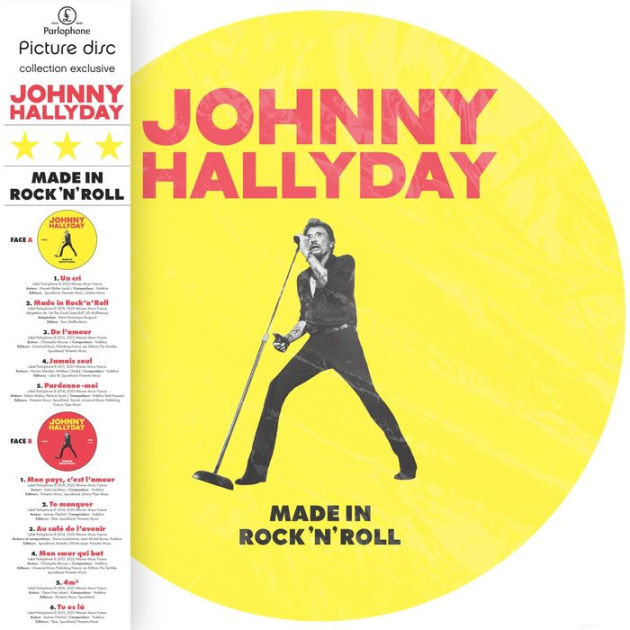 Made in Rock\'N\'Roll (Picture Vinyl) | Johnny Hallyday