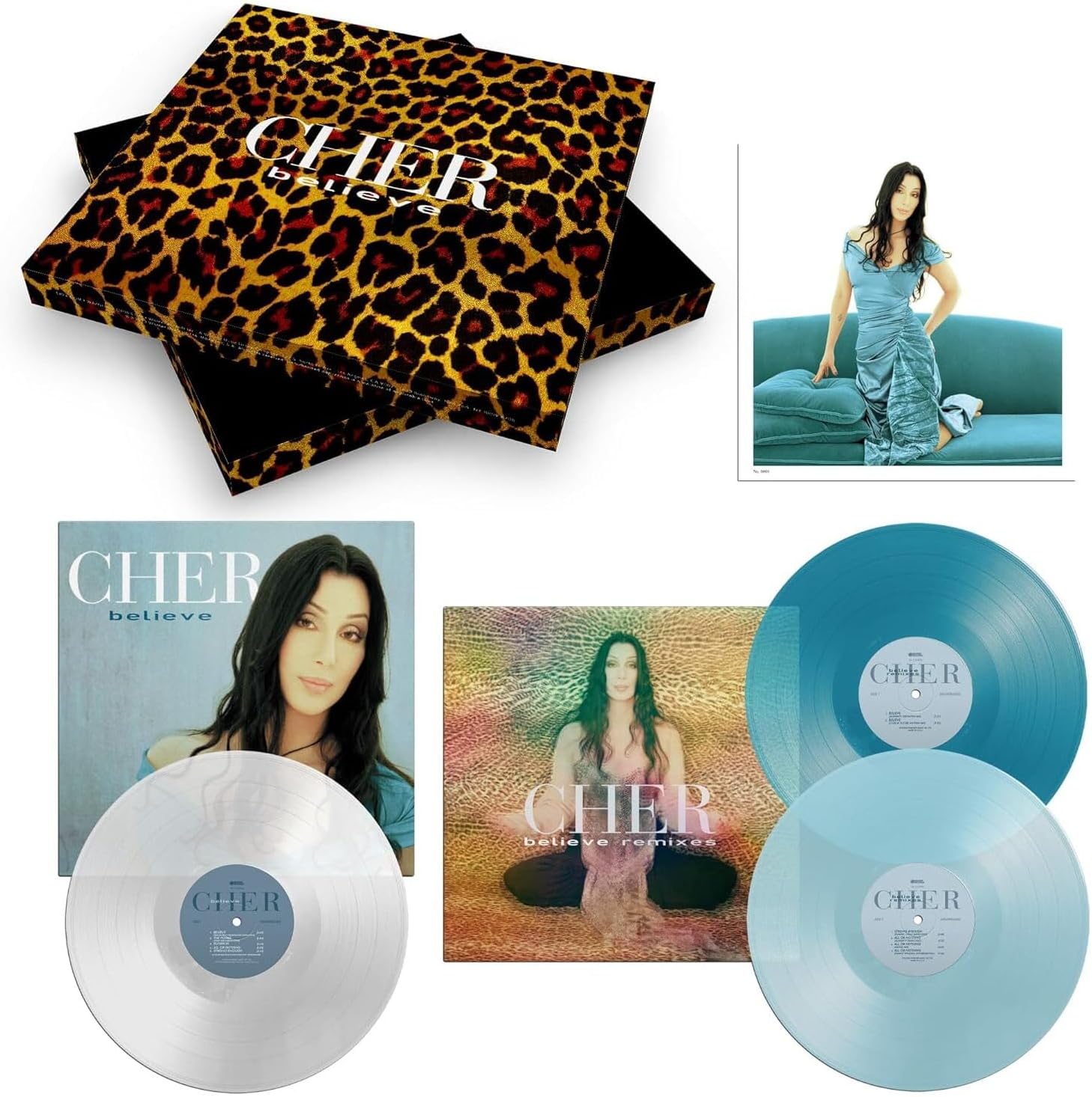 Believe (1xClear Vinyl, 1xBlue Sea Vinyl, 1xBlue Light Vinyl)