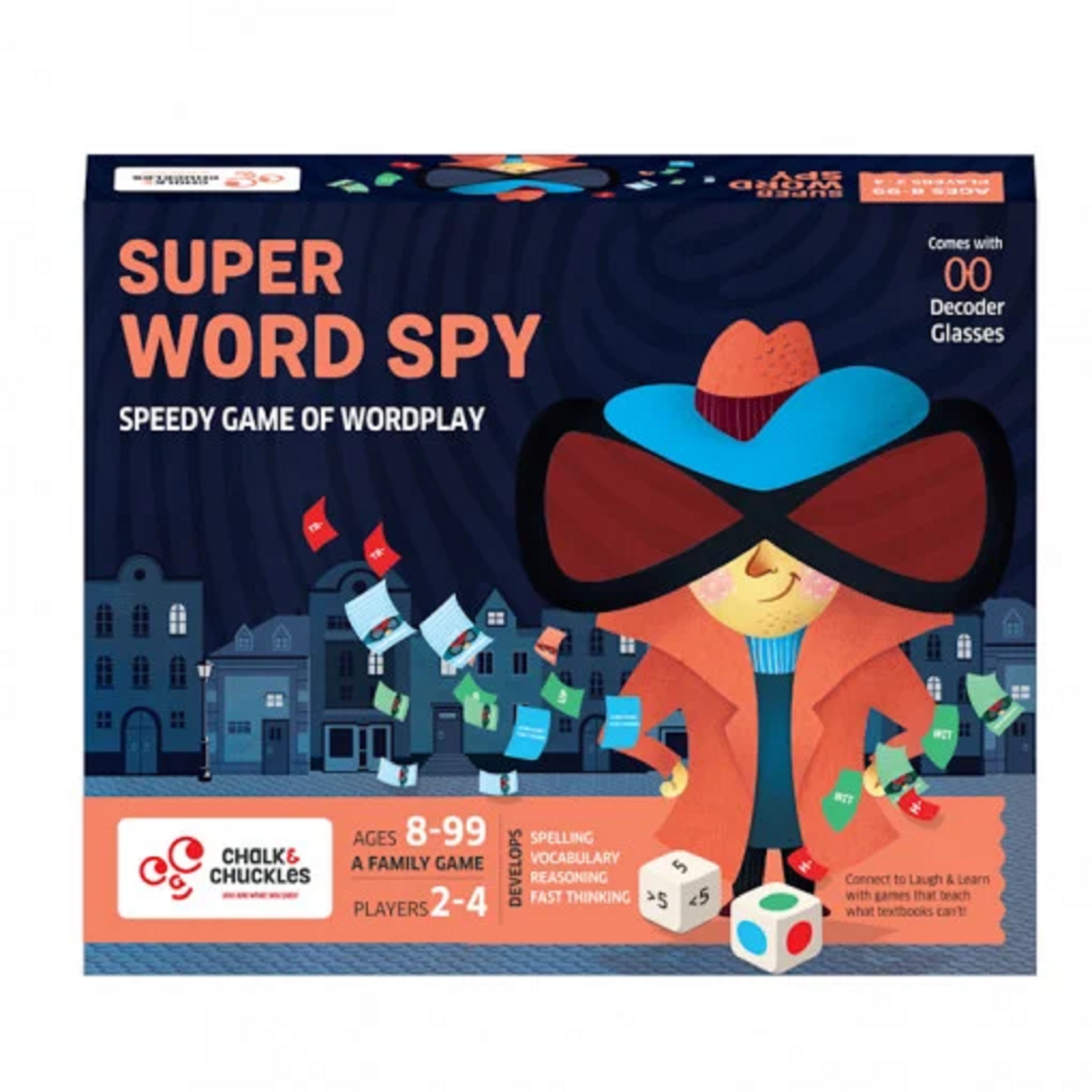 Joc educativ - Super-spionul cuvintelor | Chalk and Chuckles