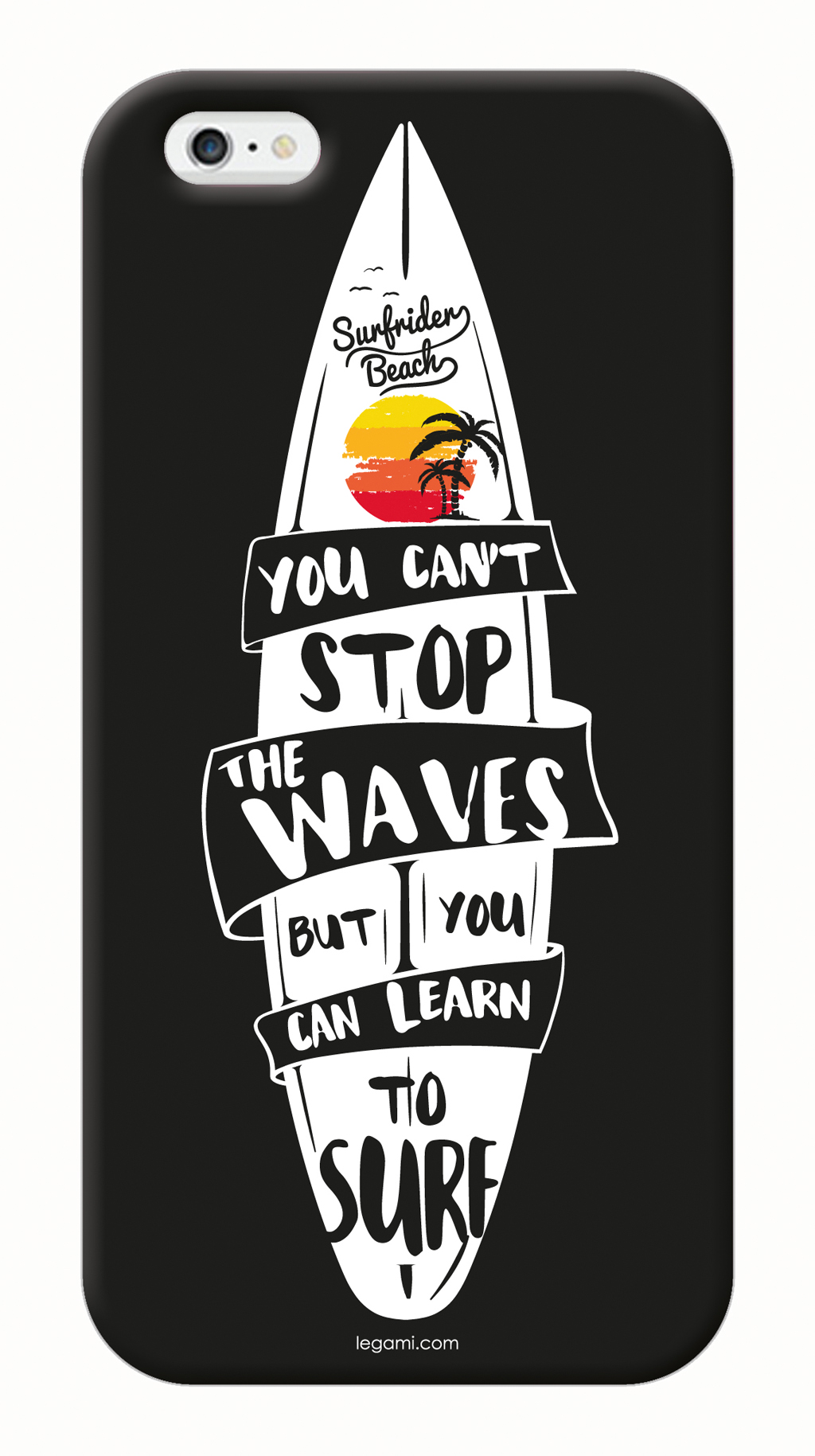 Carcasa Iphone 6/6s - You can\'t stop the waves but you can learn to surf | Legami