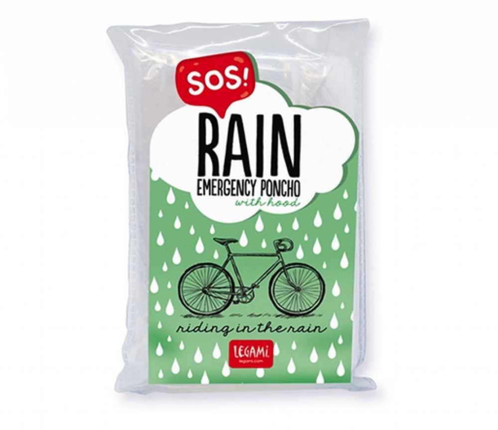 Poncho pentru ploaie - Sos Rain Emergency Poncho | Legami