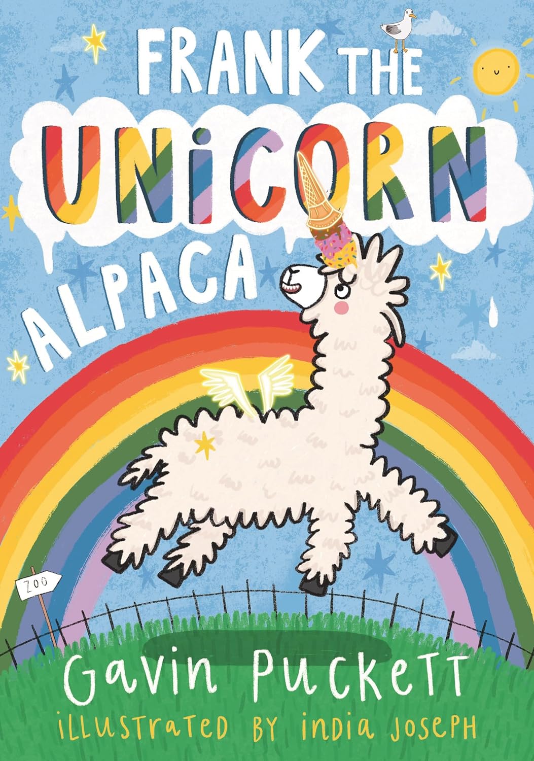 Frank the Unicorn Alpaca | Gavin Puckett