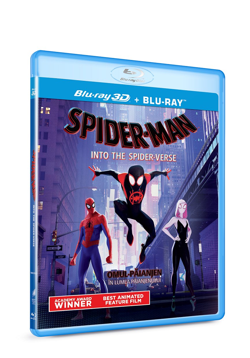 Omul-Paianjen: In lumea paianjenului Blu-Ray Disc) 2D+3D / Spider-Man: Into the Spider-Verse | Bob Persichetti, Peter Ramsey, Rodney Rothman