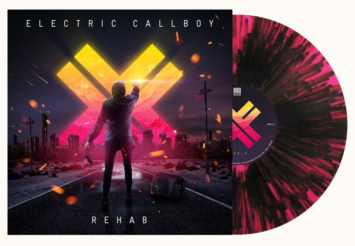 Rehab (Pink with Black Splatter Vinyl) | Electric Callboy