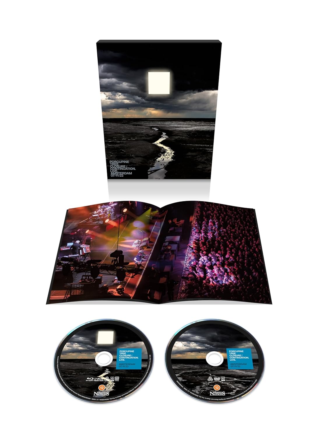Closure / Continuation.Live. Amsterdam 07/11/22 (Blu-ray+DVD) | Porcupine Tree