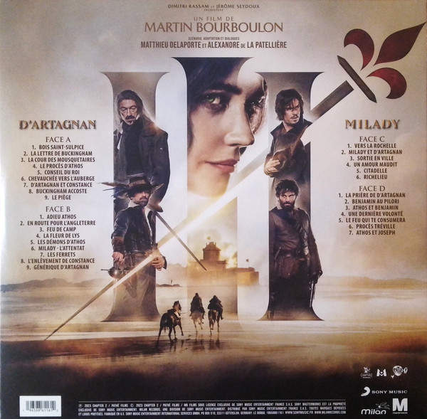 Les Trois Mousquetaires - D\'Artagnan et Milady - Vinyl | Guillaume Roussel