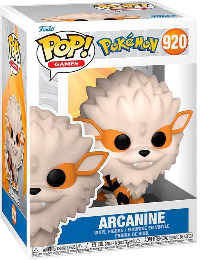 Figurina - Pop! Games - Pokemon - Arcanine